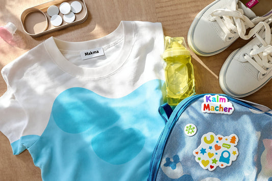 Etiquettes personnalisées pour vêtements d'enfants en crèche