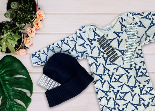 Nos étiquettes thermocollantes pour vêtements professionnels PrintMyName