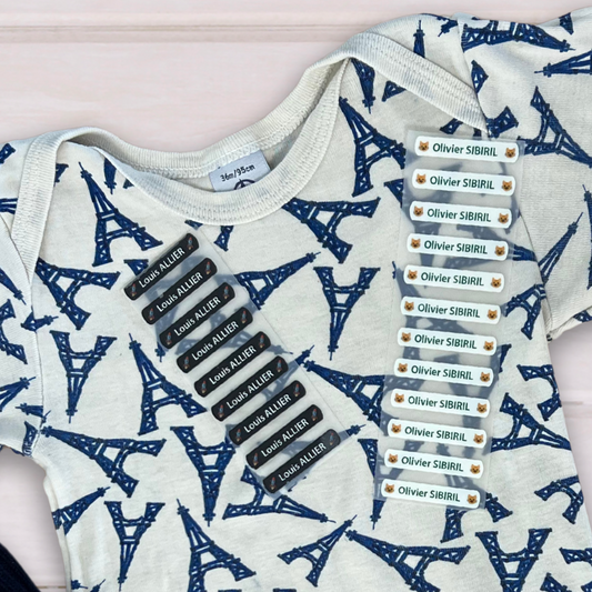 Étiquette thermocollante vêtement professionnel : personnalisez et marquez durablement