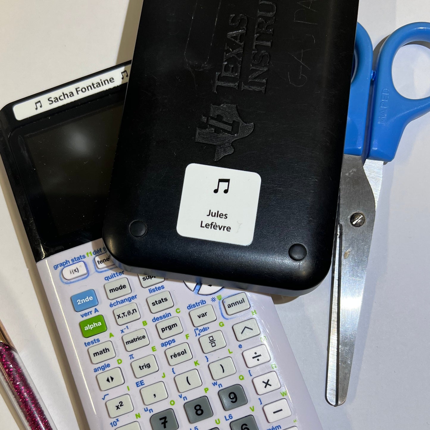 Autocollants carré 1