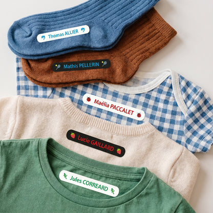 Étiquettes Thermocollantes Personnalisées pour Vêtements