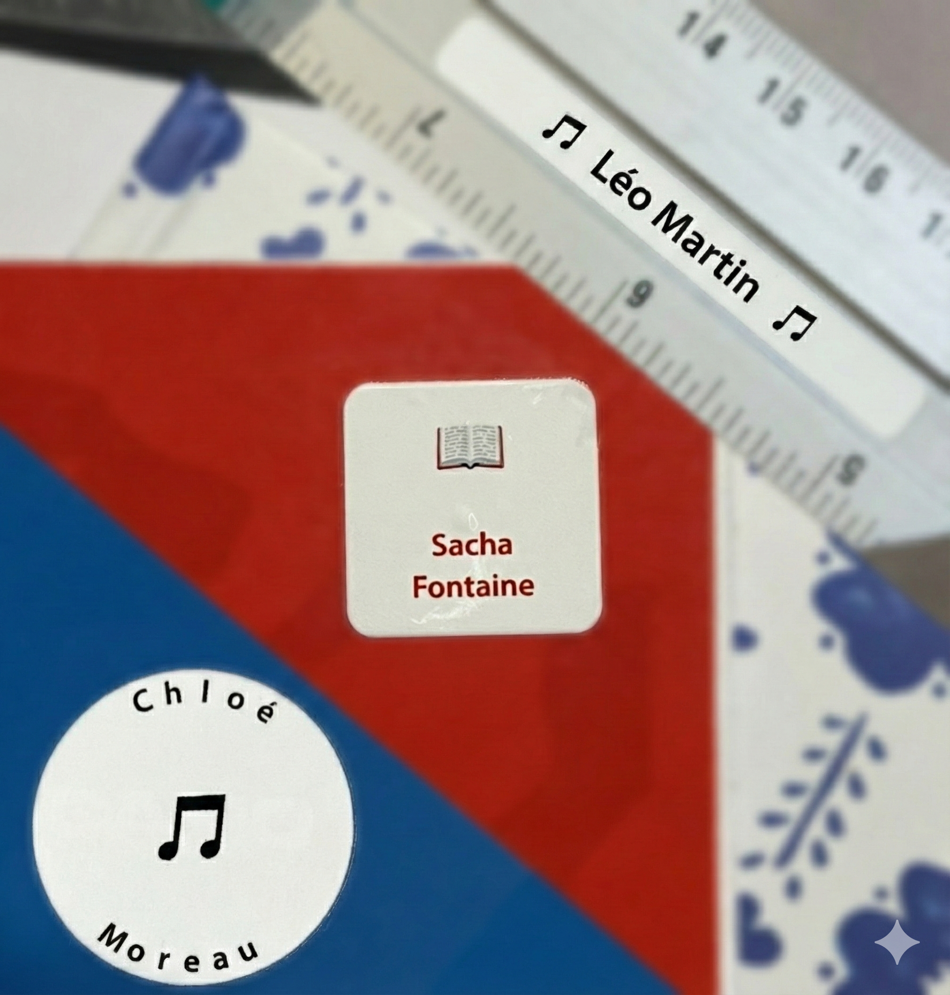 Image de Présentation du produit autocollant sous ces 3 formes 